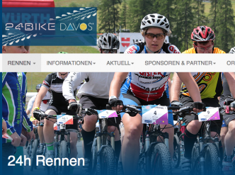 Sponsoring des 24h Rennen Bike Davos - Commento GmbH